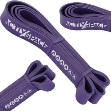shumee Gumica za vaje vlečenja - Latex Power Band, vijolična