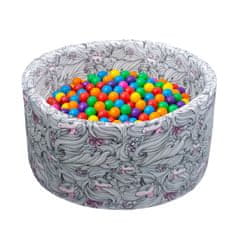 Aga Suhi bazen 90x40 cm z žogicami Samorog