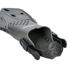 shumee Nastavljive potapljaške plavuti 43/47 - sive/črne