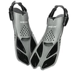 shumee Nastavljive potapljaške plavuti 43/47 - sive/črne