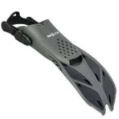 shumee Nastavljive potapljaške plavuti 43/47 - sive/črne