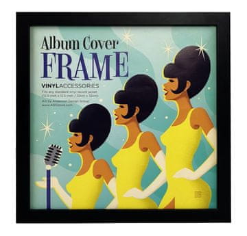 shumee Foto okvir 15/15 BASIC M044 črn 32x32 cm