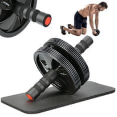 shumee AB valjček za vaje za trebušne mišice + podloga R01