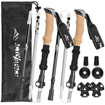 shumee Sive pohodne palice - zložljive K03