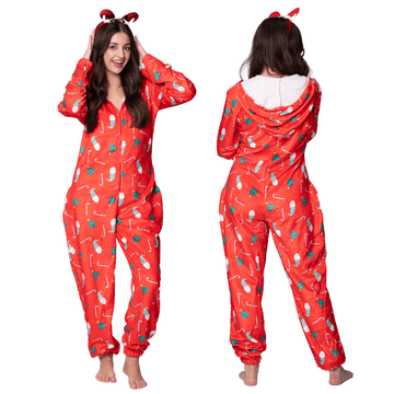 shumee PIŽAMNI KOMBINATOR Kigurumi kombinezon Kostum BOŽIČNO DREVO [ONESIE3]