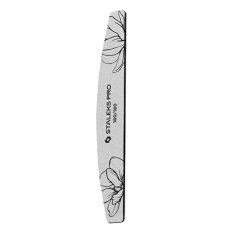 STALEKS Mineralna pilica za nohte Expert 40 180/180 (Crescent Mineral Nail File) 25 kosov