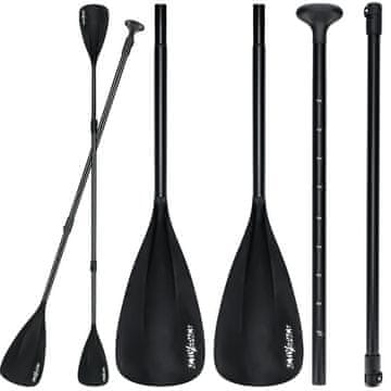 shumee Zložljivo kajak veslo za SUP desko 2 v 1, nastavljivo