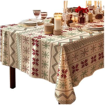 shumee BOŽIČNI prt za mizo 140x180 cm