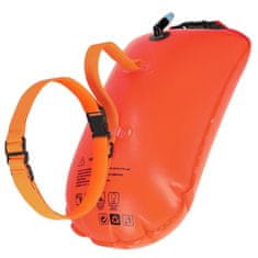 shumee 2 v 1 napihljiva varnostna boja s suhim žepom - oranžna