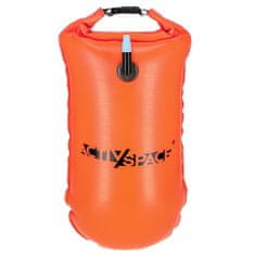 shumee 2 v 1 napihljiva varnostna boja s suhim žepom - oranžna