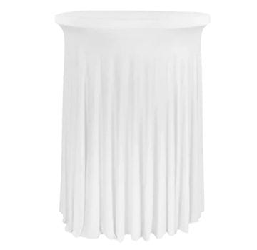 shumee PREVLEKA ZA PRT Z OBROBO IN VENTILI ZA BARSKI MIZIČNI PRT 80 CM BEL