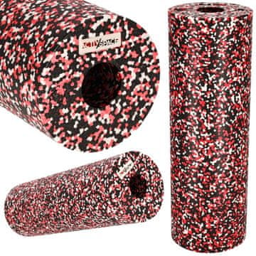 shumee Gladek EPP valj za rehabilitacijsko masažo 45 cm - rdeč