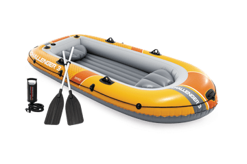 Intex Challenger 3 napihljiv čoln, 294 x 137 x 43 cm