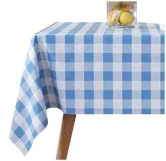 shumee Prt v MODRI ITALIJANSKI KARO 140x140cm ITALIJANSKI PARIZKI KARO BELO MODRO