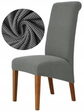 shumee PREVLEKA za NAGREŠEN stol XXL temno siva