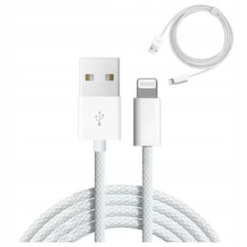 shumee Kabel USB-A za Lightning 2m pleteni kabel ZC-16