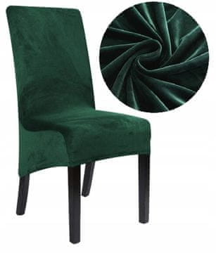 shumee PREVLEKA ZA NAGONSKI STOL XXL, TEMNO ZELEN ŽAMET