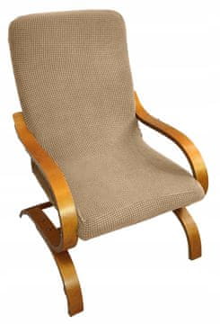 shumee Prevleka za fotelj FINKA, žakard COFFEE