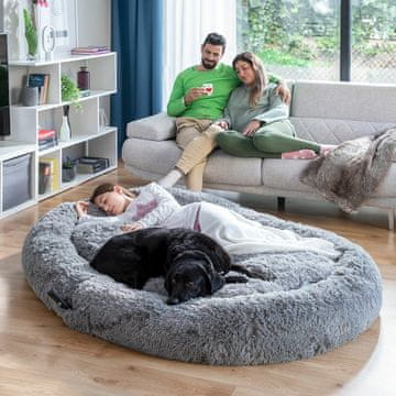 InnovaGoods Pasje ležišče za ljudi | Human Dog Bed XXL InnovaGoods Grey