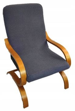 shumee Prevleka za fotelj FINKA, finska, SIVA ŽAKARD