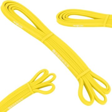 shumee Gumijast trak za raztezanje iz lateksa - Power Band rumen