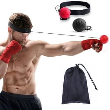 shumee 2x FIGHT REFLEX BALL + torba