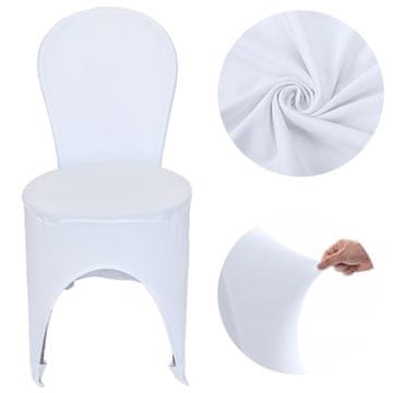 shumee BELA prevleka za banketno mizo za majhen stol VENUS TULIPAN