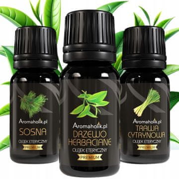 shumee AROMAHOLIK eterična olja - komplet za aromaterapijo