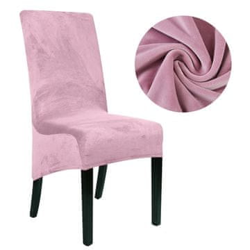 shumee PREVLEKA ZA XXL NAGONJEN STOL ROZA ŽAMET