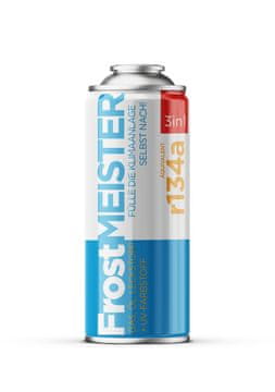 shumee FROSTMEISTER 3v1 400ml - Pločevinka R134A HLADILNO SREDSTVO + MAZIVO OLJE + TESNILNA SREDSTVA | Plin za polnjenje klimatske naprave
