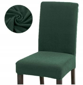 shumee PREVLEKA ZA STOLA ŽAKARD steklenično zelena