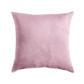 shumee Dekorativna prevleka za vzglavnik, roza, žamet