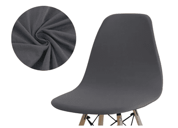 shumee PREVLEKA ZA Skandinavski stol TEMNO SIVA GLADKA