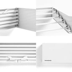 InnovaGoods Zložljiv, raztegljiv, izvlečen stenski sušilnik za perilo Dryva 80 InnovaGoods