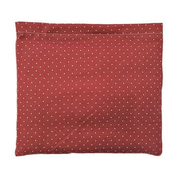 Torf Blazina iz češnjevih koščic, rdeča z belimi pikami, 19 x 18 cm