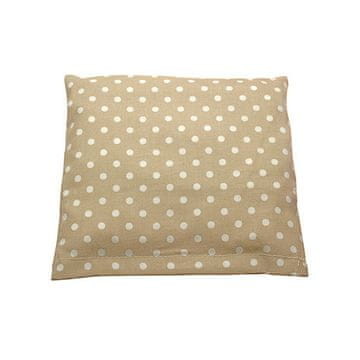 Torf Blazina iz češnjevih koščic, bež z belimi pikami, 25 x 23 cm