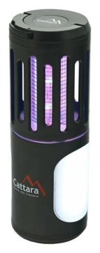 LED svetilka Cattara SPACE za polnjenje + lovilec žuželk