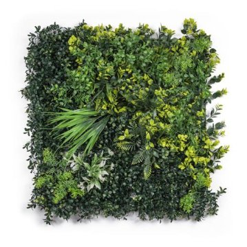 Umetna zelena stena G21 Listo Jungle, 50x50 cm
