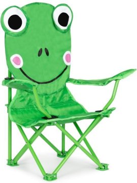 MODERN HOME Otroški zložljivi stol Žaba