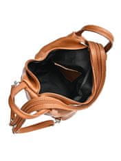 Carla Ferreri Ženski usnjeni nahrbtnik CF1625 Cognac