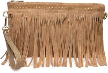 Ženska usnjena torbica AL 8176T Fango