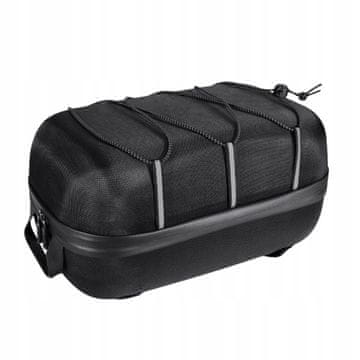 Korbi Kolesarska zadnja torba 10L – prostoren koš z elastičnim trakom za vsakodnevne vožnje