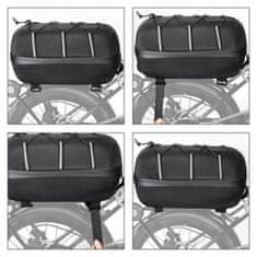 Korbi Kolesarska zadnja torba 10L – prostoren koš z elastičnim trakom za vsakodnevne vožnje