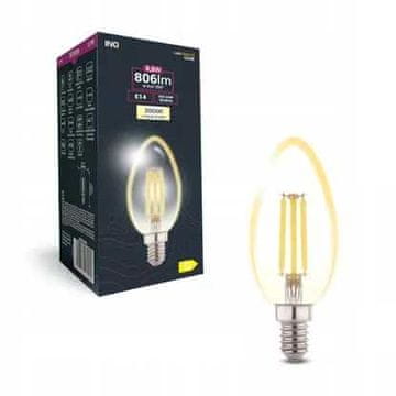 shumee LED žarnica z žarilno nitko C37 E14 5,5 W 3000 K