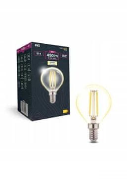 shumee LED žarnica z žarilno nitko G45 krogla E14 4W 3000K