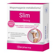 Starpharma SlimStrong - prehransko dopolnilo za podporo presnovi 30 tablet