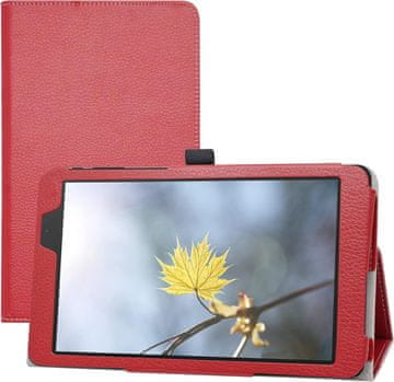 shumee ETUI ZA TABLIČNI RAČUNALNIK ALLDOCUBE IPLAY 8T RDEČ IMITACIJA USNJA ZAPRTA Z ZAKLOPKOM