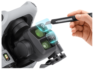 Sunnylife Kaljeno steklo Sunnylife za objektiv DJI Air 3 (2 kosa)