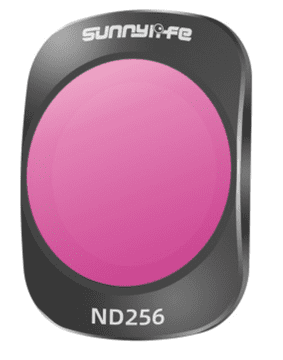Sunnylife Zaščitni sivi filter ND256 NDx256 za kamero DJI Osmo Pocket 3