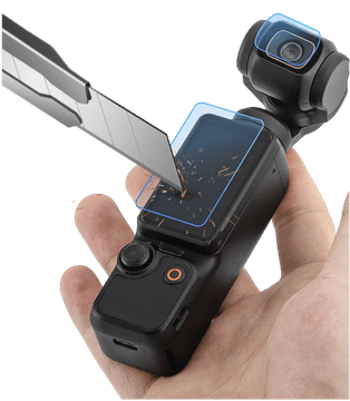 shumee Kaljeno steklo za lečo in zaslon za DJI OSMO POCKET 3 - 2 kosa.